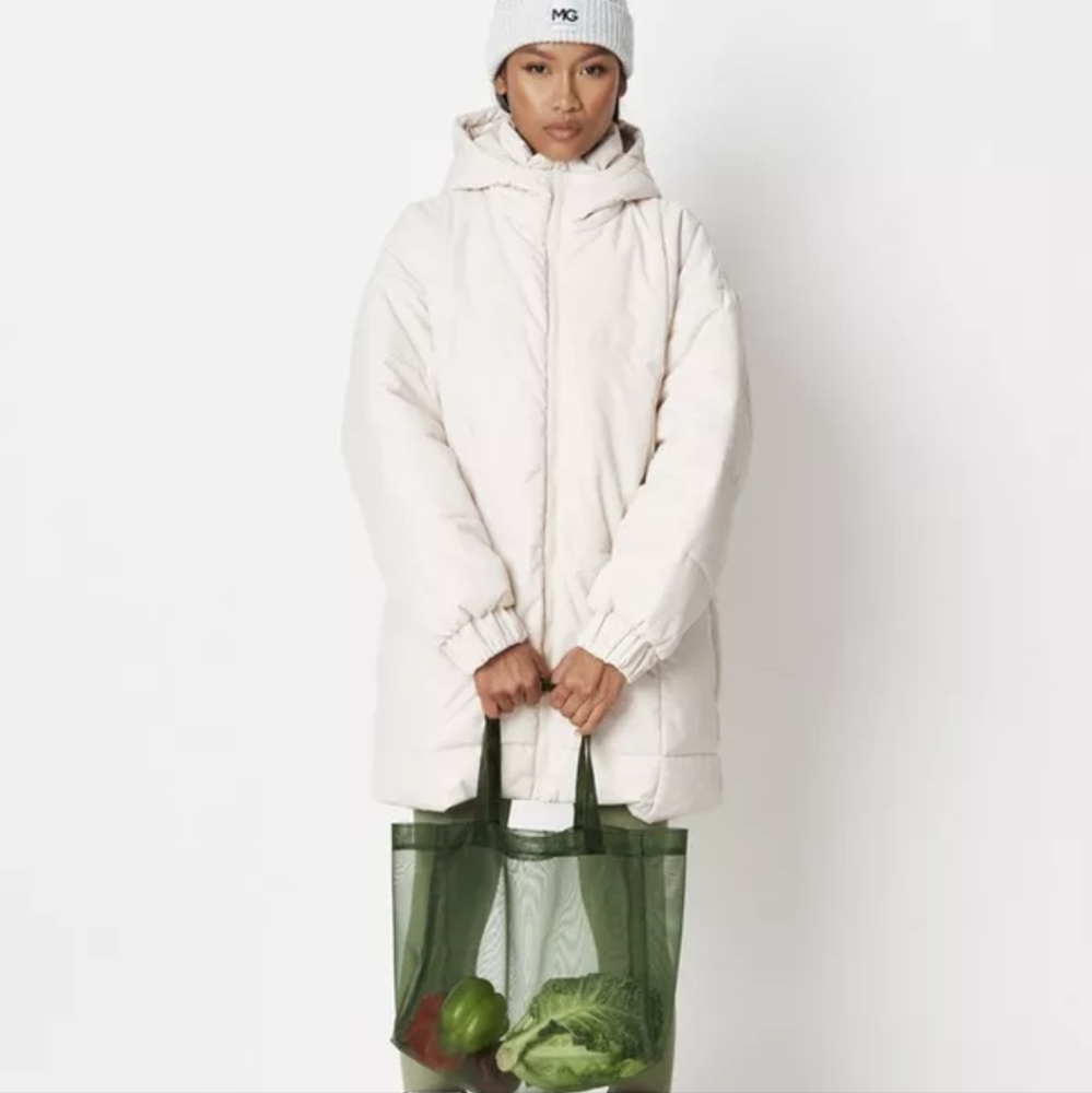 Oversized puffer coat